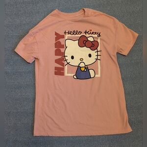 Hybrid Apparel Hello Kitty Sanrio  Happy Tee Shirt S New